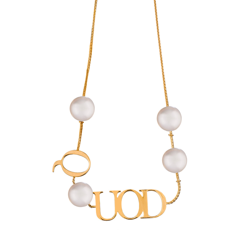 Fragmented QUOD Necklace
