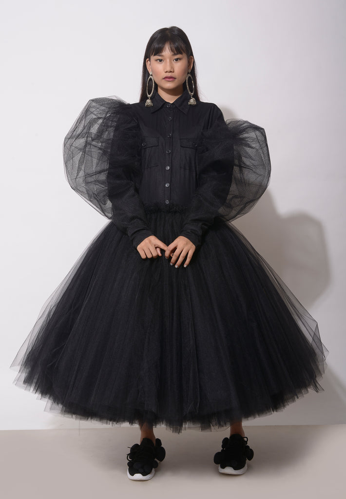 RUBY JAY FT. WOLF WING TULLE DRESS MAX