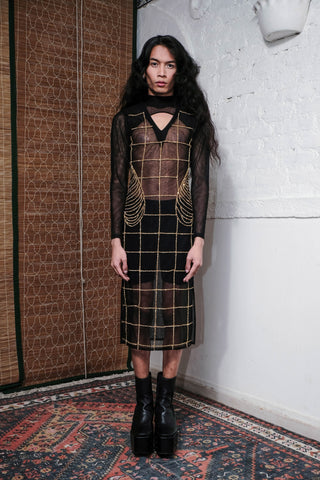 EVERYTHING IS GOLD LUNG DRESS