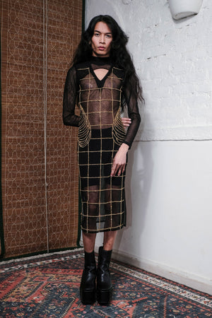 EVERYTHING IS GOLD LUNG DRESS
