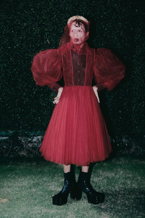 SHILPA RAO FT. FIREFLY DRESS RED