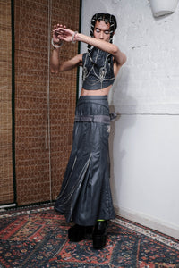 SILVER SPARK MERMAID SKIRT