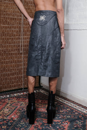 SILVER SPARK SKIRT