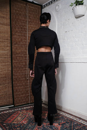 SPACE PANTS IN BLACK
