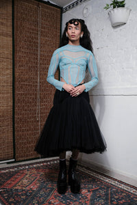 BODY BODY BODY TOP IN POWDER BLUE