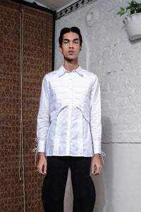 SKELETON IN THE CLOSET SHIRT IN WHITE