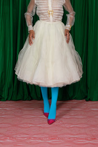 VINES SKIRT IN IVORY