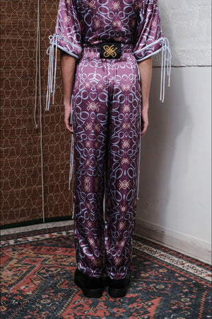 ALL OVER QUOD MONOGRAM PANTS