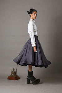 ORGANZA SLIP SKIRT