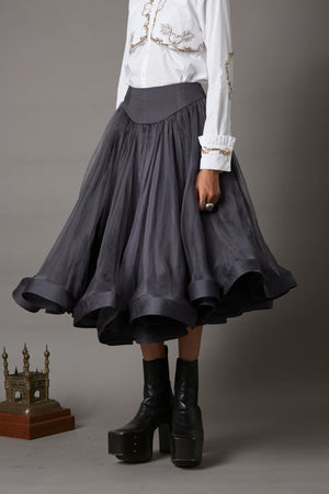 ORGANZA SLIP SKIRT