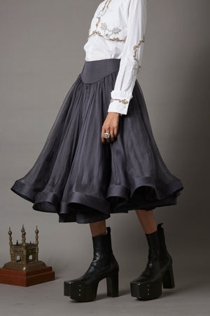 ORGANZA SLIP SKIRT
