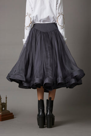 ORGANZA SLIP SKIRT
