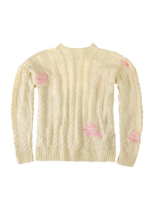 QUOD RIP PULLOVER CREAM