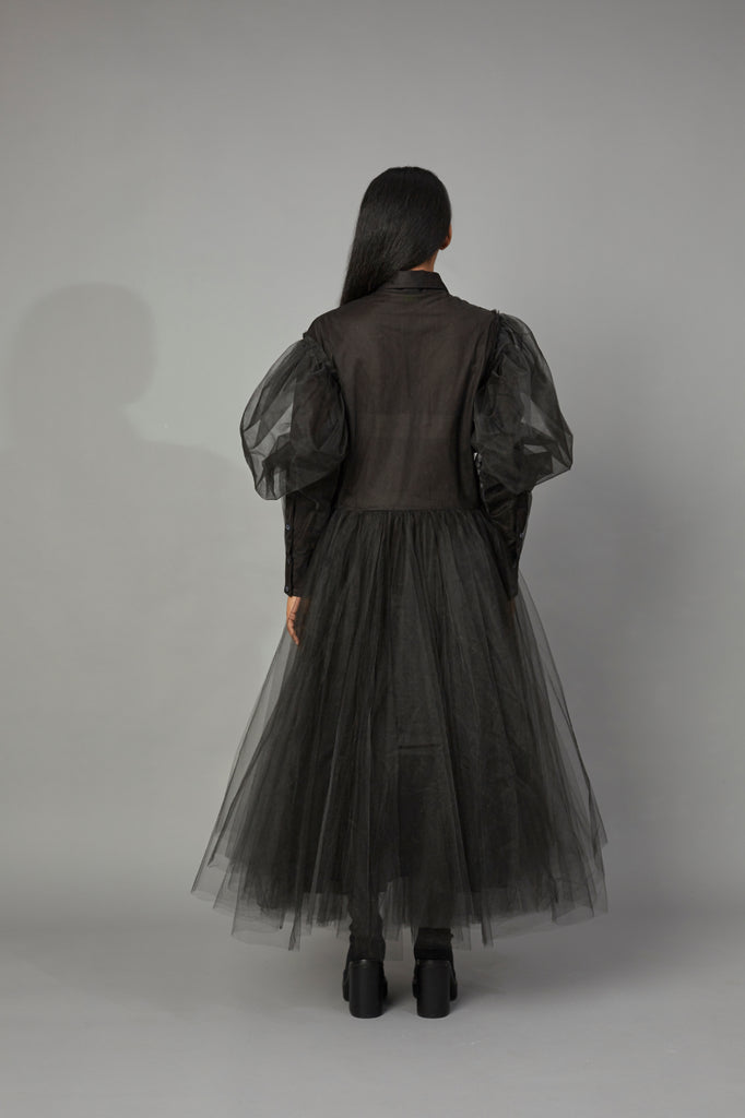 WOLF WING TULLE DRESS