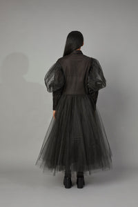 NIKHAT FT. WOLF WING TULLE DRESS