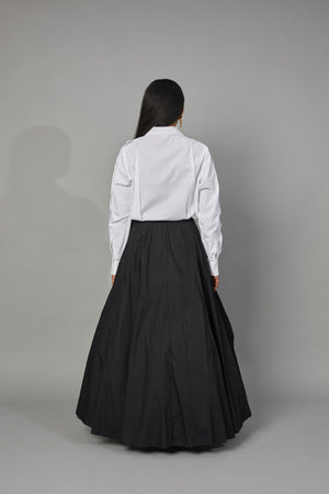 PARAM SAHIB SINGH FT. WITCH LINER SKIRT IN BLACK