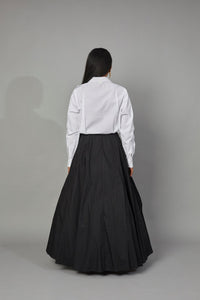 PARAM SAHIB SINGH FT. WITCH LINER SKIRT IN BLACK