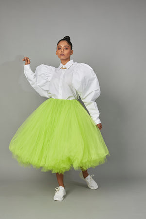 BOTTLEBRUSH TULLE SKIRT