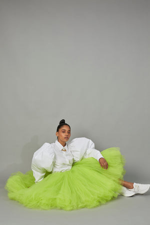 BOTTLEBRUSH TULLE SKIRT