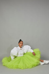 BOTTLEBRUSH TULLE SKIRT