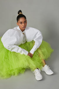 BOTTLEBRUSH TULLE SKIRT