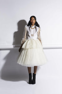 BLAIR STANBURY Ft. Organza Trench Shirt
