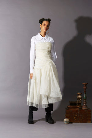Jade Picon Ft. Hand Draped Apron Top