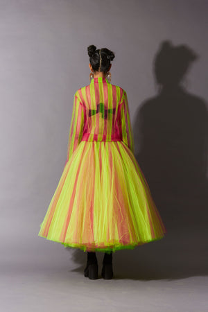 MASOOM MINAWALA FT. Bottlebrush Rainbow Skirt