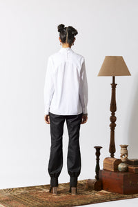 Cuffed Leg Pants Black