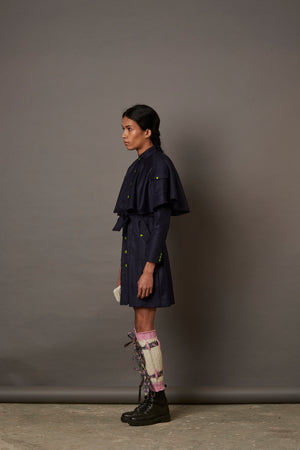 FLIGHT SUIT JACKET DRESS