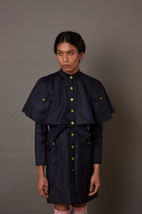 FLIGHT SUIT JACKET DRESS