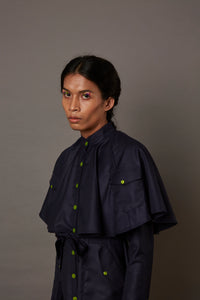 FLIGHT SUIT JACKET DRESS