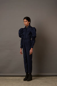 QUOD SUITING JUMP SUIT IN NAVY