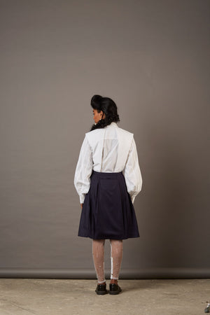 QUOD UNIFORM SKIRT IN NAVY