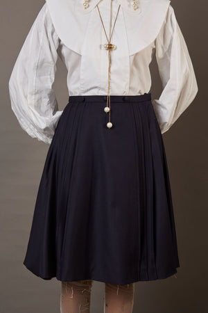 QUOD UNIFORM SKIRT IN NAVY