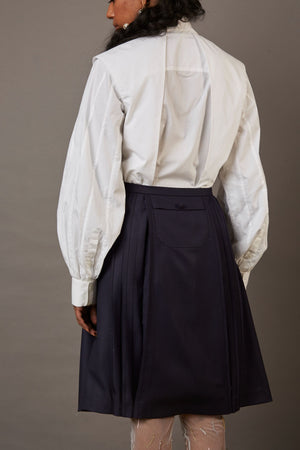QUOD UNIFORM SKIRT IN NAVY