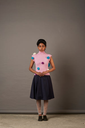 Fountain Vest Pink