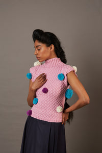 Fountain Vest Pink