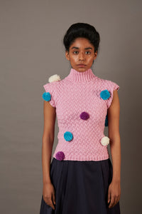 Fountain Vest Pink