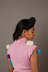 Fountain Vest Pink