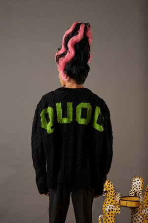 QUOD RIP PULLOVER BLACK