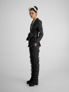 CARMELLA ROSE FT. FOUR SLEEVE JACKET BLACK