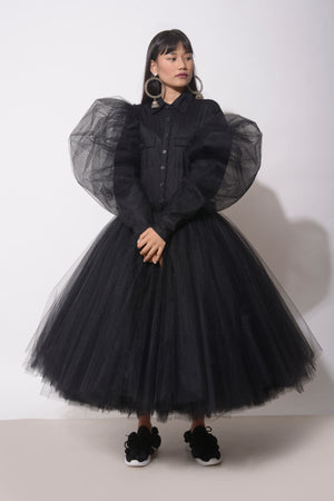 RUBY JAY FT. WOLF WING TULLE DRESS MAX