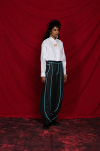 LET’S PUT HER IN THE VASE PANTS IN INDIGO