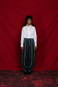 LET’S PUT HER IN THE VASE PANTS IN INDIGO
