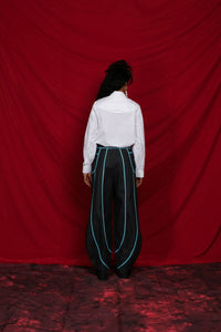 LET’S PUT HER IN THE VASE PANTS IN INDIGO