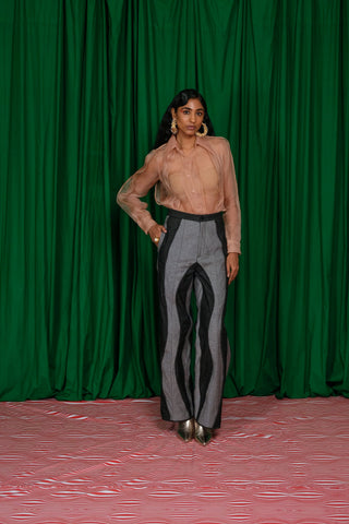 FOUNTAIN SHIRT IN NUDE