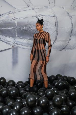 WAVE MAKER DRESS