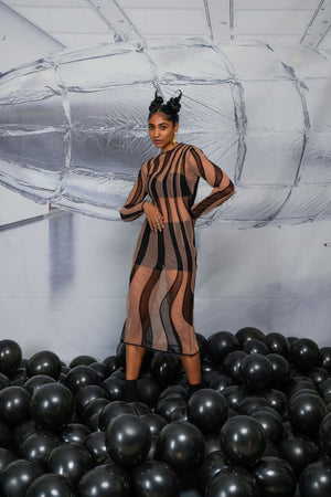 WAVE MAKER DRESS