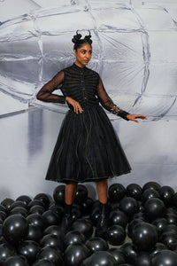 VINES SKIRT IN BLACK